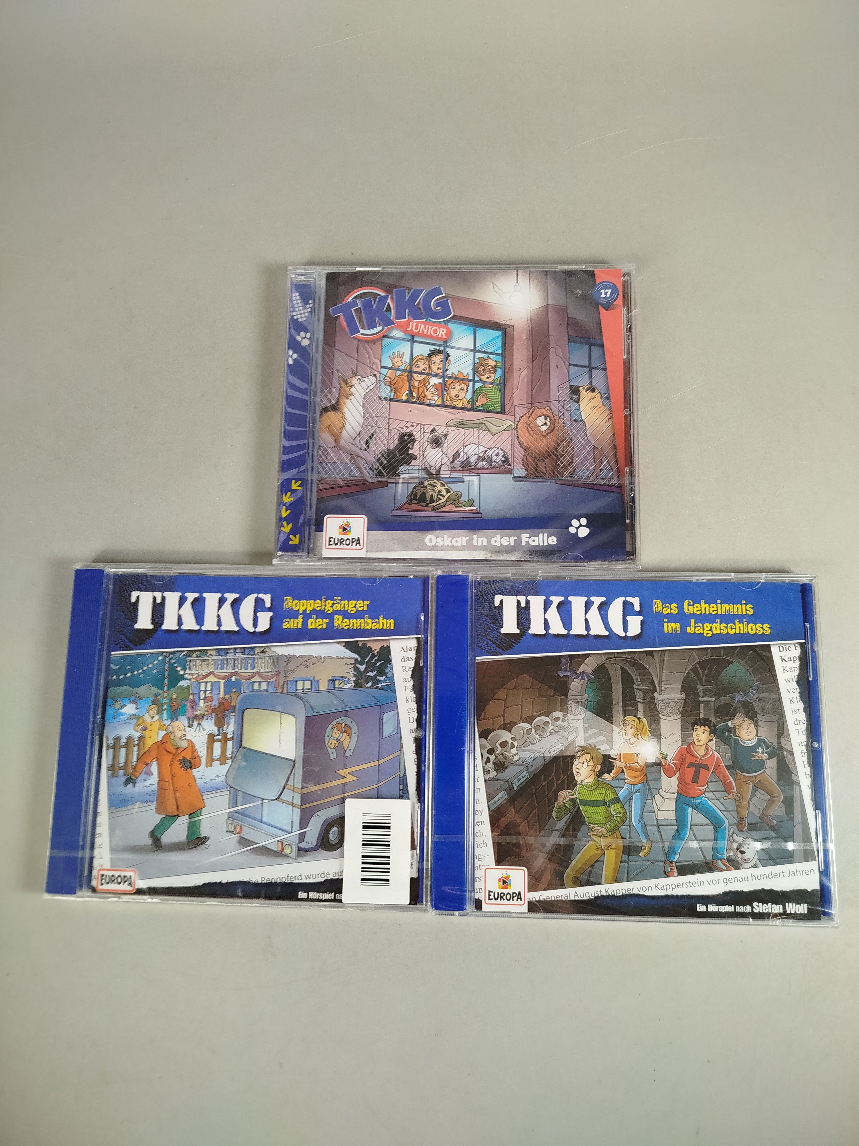 Europa TKKG & TKKG Junior Hörspiel-CD Set, neu, ab 6 7 8 Jahre | ✅ geprüft
